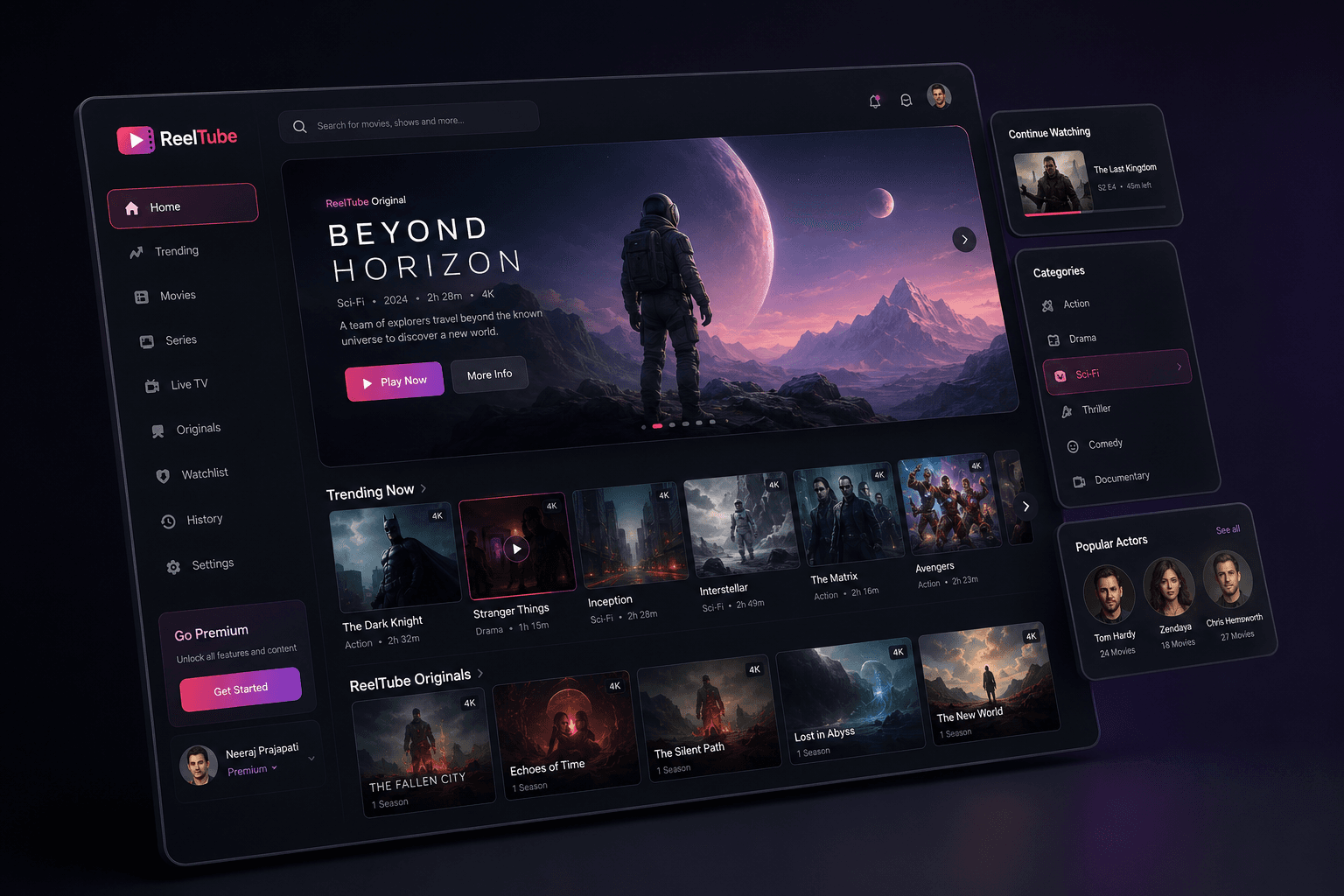 ReelTube - OTT Platform
